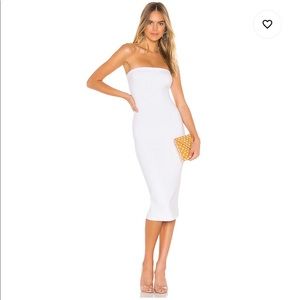 Revolve - Lilian Strapless Dress - White